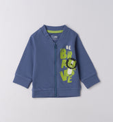 felpa con zip bambino